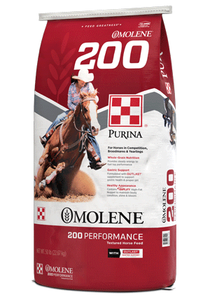 Purina® Omolene® #200 Performance Horse Feed