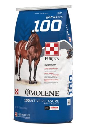 Purina® Omolene® #100 Active Pleasure Horse Feed