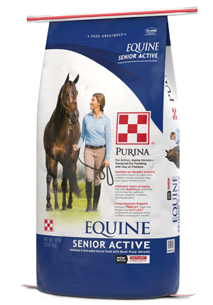 Purina® Equine Senior® Active Horse Feed