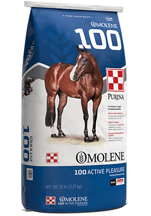 Purina® Omolene® #100 Active Pleasure Horse Feed