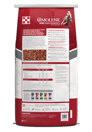 Purina® Omolene® #200 Performance Horse Feed